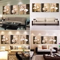 thumbnail image 5 of Leye Wall Decorations for Living Room Decor - 3 Panel Elegant Flower Canvas Print Wall Art Paintings For Dining Room Wall Decor And Modern Framed Art Home Decor(11.8x11.8inch), 5 of 7