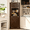 Brown, variant on LAUSAINT HOME 67.7'' Farmhouse Tall Corner Bathroom Storage Cabinet, Freestanding Linen Corner Pantry Cabinet with 4 Hinged Barn-Style Doors & Open Shelves, Adjustable Storage Organizer for Kitchen L