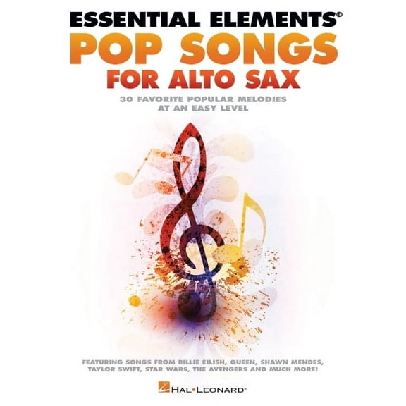 Essential Elements Pop Songs for Alto Saxophone (Paperback)
