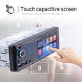 thumbnail image 2 of Reproductor multimedia para automóvil, 1080P Full 4.1 pulgadas táctil Audio estére automóvil Reproductor Soporte Bluetooth / TF Baoblaze radios de coche de pantalla táctil, 2 of 7