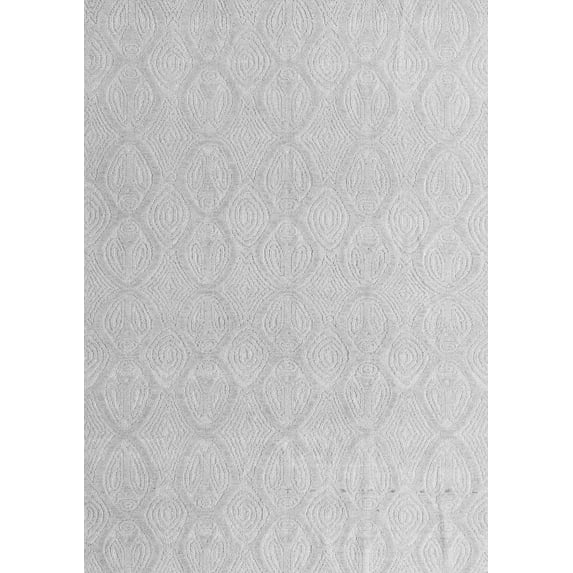 Ahgly Company Indoor Rectangle Solid Gray Modern Area Rugs, 4' x 6'