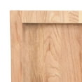 thumbnail image 5 of vidaXL Wall Shelf Light Brown 160x30x(2-4) cm Treated Solid Wood Oak, 5 of 5