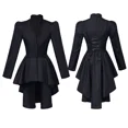 thumbnail image 1 of Vestido victoriano Medieval para mujer, traje de esmoquin, gabardina gótica Steampunk, dobladillo, vestido de carnaval de Halloween, traje de fiesta, abrigo, 1 of 1
