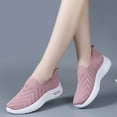 thumbnail image 2 of Ierhent Womans Running Shoes Sperry Women Shoes Women Running Shoes Lightweight Tennis Shoes Non Slip Gym Workout Shoes Breathable Mesh Walking Womens Sneakers Pink,40, 2 of 9