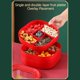 thumbnail image 5 of Amzcrzy Caja De Almacenamiento De Adornos Caja De Dulces Multicapa Snacks Y Dulces Secos Cajas De Dulces Con Compartimentos Plato De Frutas Con Dulces Secos Divididos Caja Con Bocadillos Contenedores, 5 of 6