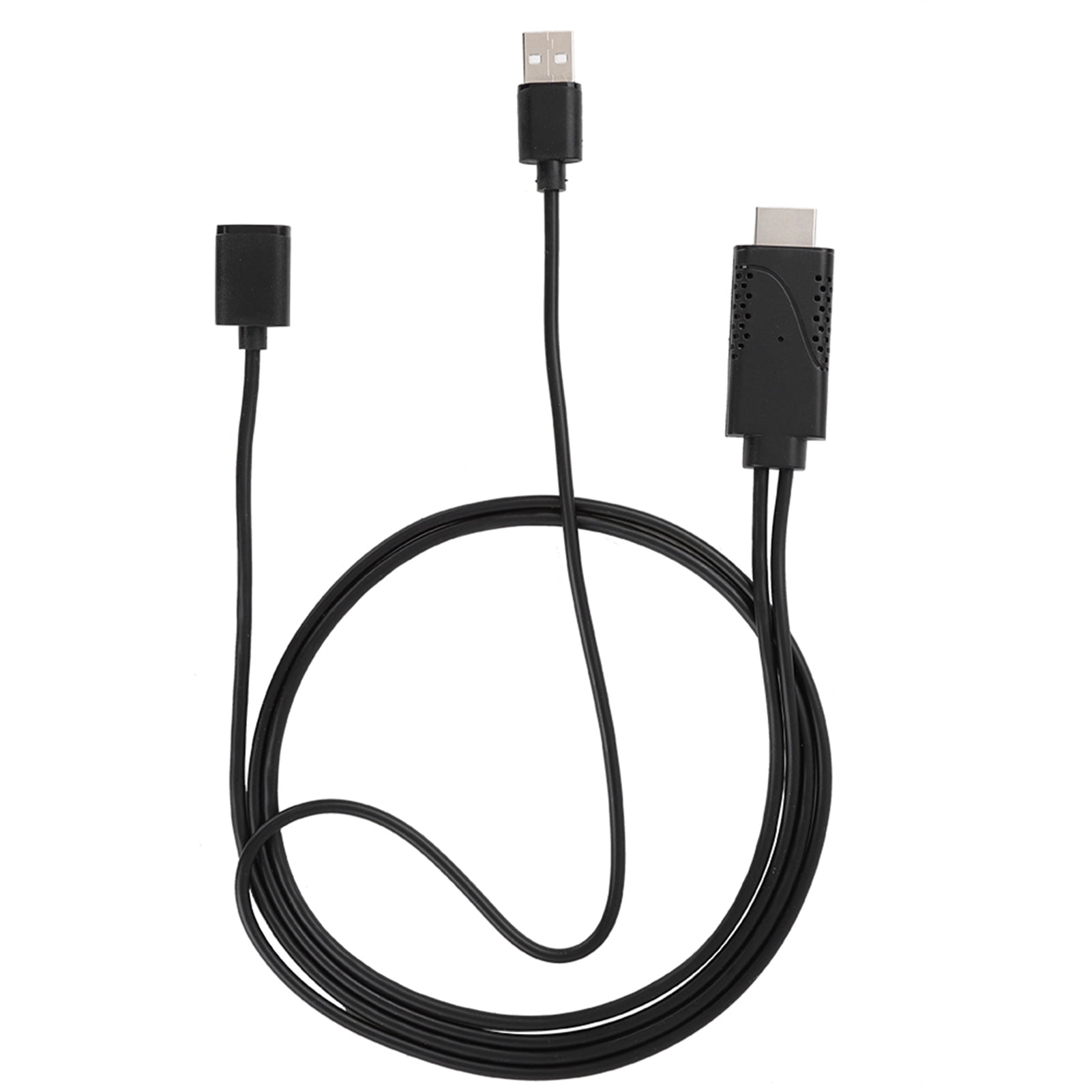 1080P USB Female To Male HDTV Adapter Cable Cord For IOS For Phone, Plug And Play, Cooling Hole Design