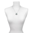 thumbnail image 3 of Delight Jewelry Silvertone Derby Hat with Pipe Miracles Ring Charm Necklace, 18", 3 of 4