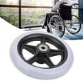 thumbnail image 3 of Sonew Roues en Caoutchouc pour Fauteuil Roulant, Roues avant de Fauteuil Roulant 6 Pouces pour Personnes Âgées Handicapées, Accessoire pour Fauteuil Roulant, 3 of 8