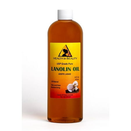 LANOLIN OIL USP GRADE PHARMACEUTICAL SKIN HAIR LIPS MOISTURIZING 100% PURE 16 (Best Pharmaceutical Grade Skin Care)