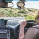 thumbnail image 5 of Espejo de coche para bebés con ventosa, vista del asiento ajustable en 360° mirando hacia atrás, lente de cristal HD negro, visor de seguridad de 7,7x7x7,8 cm para bebés, monitor de asiento trasero, 5 of 5
