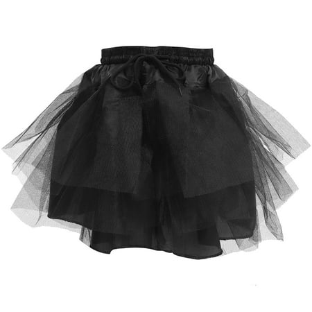 

Yongwei Wedding Black Petticoat for Flower Girl Dress Crinoline Skirt 35cm