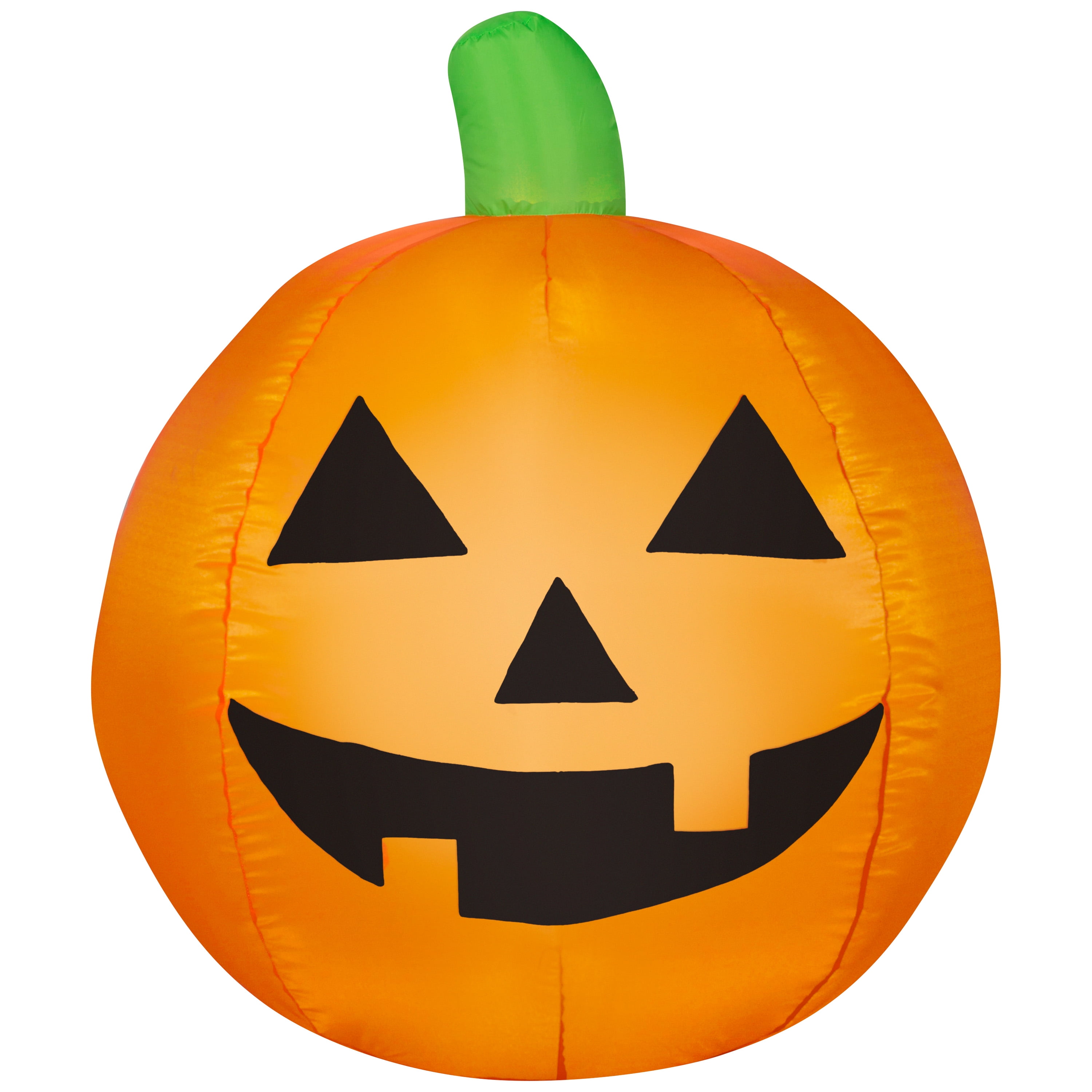 Airblown Inflatable Traditional Jack O Lantern By Gemmy Industries Walmart Com Walmart Com