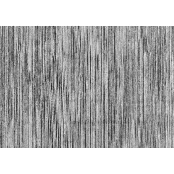 Ahgly Company Indoor Rectangle Abstract Gray Modern Area Rugs, 6' x 9'