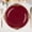 Burgundy, variant on 10 Pack | 8" White and Gold Baroque Dessert Plates with Leaf Embossed Metallic Rim, Heavy Duty Appetizer Plates for Bridal Showers