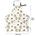thumbnail image 5 of Uemuo Tree Squirrel Pattern Waterproof Apron Adjustable Dishwasher Apron- Apron for Women Men Heavy Duty Work Apron for Dishwashing Chemical Lab, 5 of 9
