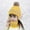 Yellow, variant on iHPH7 Hat and Scarf Set for Girls Winter Hat Kids Scarf Neck Warmer Beanie and Scarf Set Warm Beanie Winter Accessories Khaki One Size