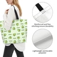thumbnail image 3 of Easygdp Green Avocado Bolsas Tote para Mujer, Bolsos de Hombro para Viaje, Bolsos de Mano de Gran Capacidad para Compras y Trabajo, 3 of 8