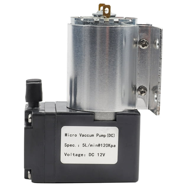 Pump,DC 12V 5L/min 120kpa Negative Pressure Suction Pump Mini Vacuum Pump High-Precision Functionality
