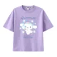 thumbnail image 3 of Sanrio My Melody Kuromi Cinnamoroll Camiseta de manga corta Kawaii para niña, ropa holgada de algodón puro de verano con dibujos animados para niños, 3 of 5