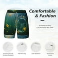 thumbnail image 5 of Gaeub Jelly Fish Mens Swim Trunks Stretch Beach Shorts Quick Dry for Men Swim Shorts Swimwear with Pockets- 3X-Large, 5 of 9