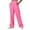 Pink, variant on Ruyang Girls Cargo Pants Kids Wide Leg School Sweatpants Elastic High Waist Athletic Pants Plain Hip H𝐨p Joggers Pockets