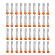 100pcs Plastic Centrifuge Tubes Screw Caps 15ml Collection Tubes Labs Supplies