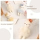 thumbnail image 4 of 3 uds pequeño conejito de peluche animales de peluche juguete conejo muñeca artesanías hacer adorno de conejo, 4 of 4