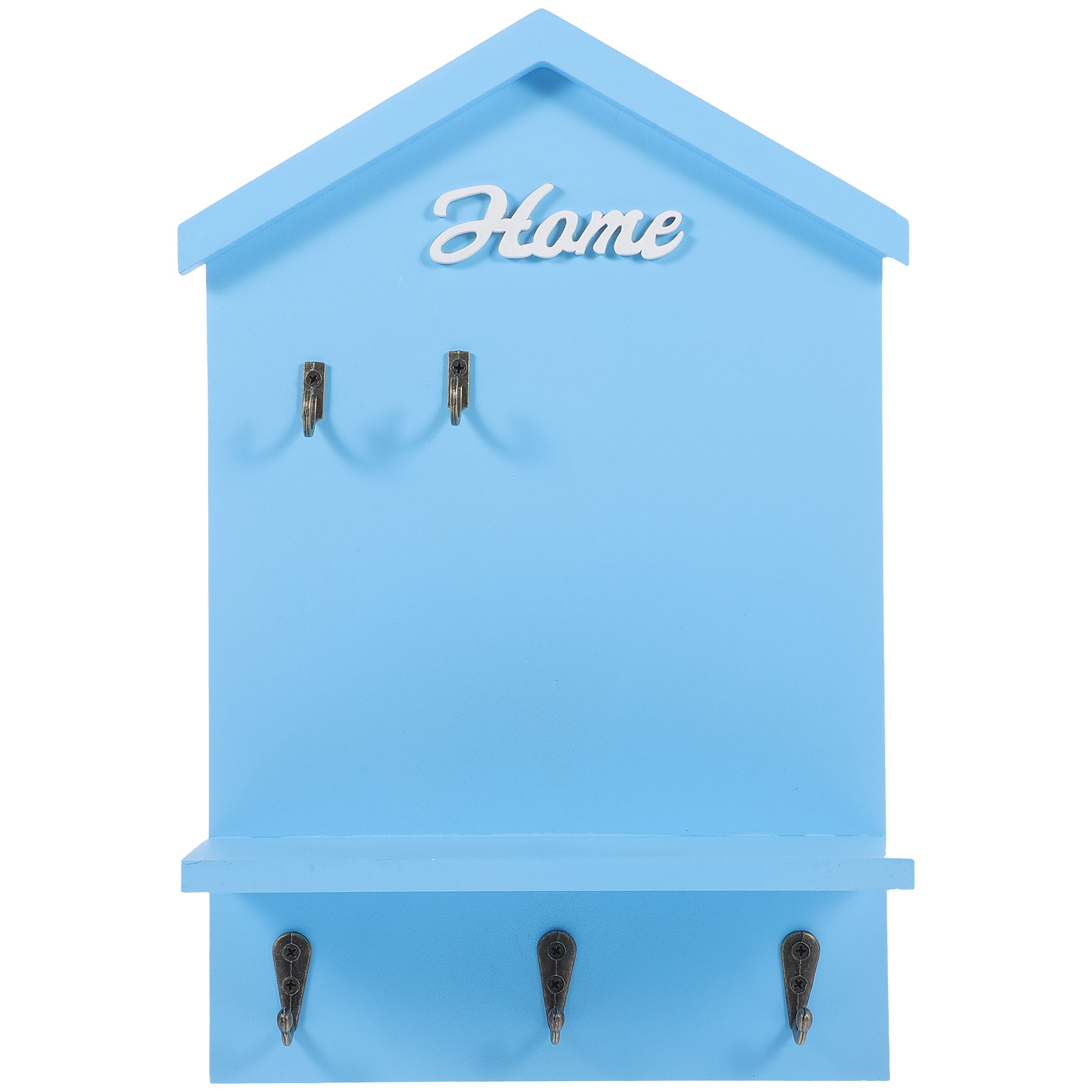 Wall Key Chain Hook Wall Key Holder for Wall House Shaped Key Organizer