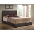 thumbnail image 7 of ACME Ireland Full Panel Bed in Brown Faux Leather , Multiple Sizes, 7 of 7