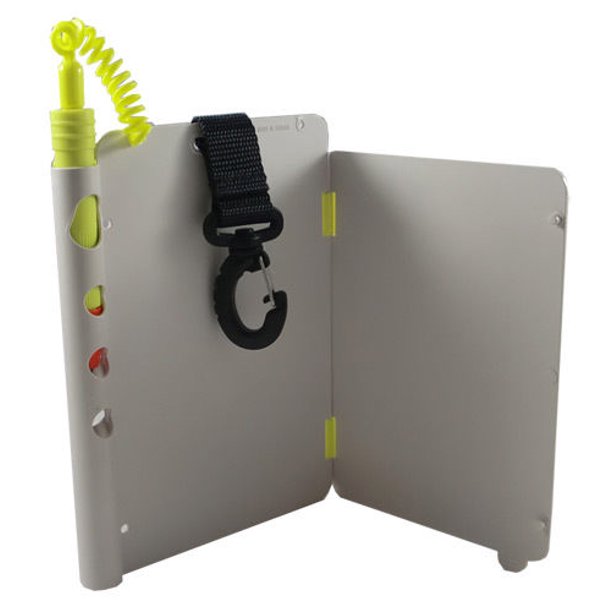 Scuba Diving Foldable Writing Dive Slate with Graphite Pencil Walmart