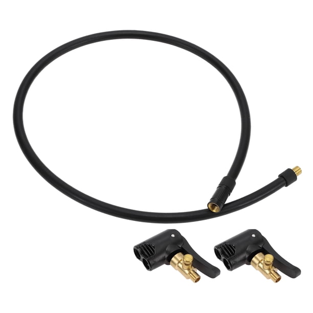 1 Juego de Tubo de Extensión para Inflador de Neumáticos de 27.56" con Chuck de Aire Desinflable 0.305inx32TPI para Coche, Motocicleta, Bicicleta