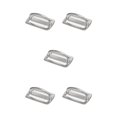thumbnail image 2 of Langgg Scuba Diving Buckle Slide Keeper Underwater D-Ring Stopper Water Sports Outdoor Swimming for Rope Chain Accessories Low ring 5Set, 2 of 6