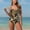 Yellow, variant on ITSAME Womens One-Piece Swimsuit Quick-Dry Adjustable Straps Tie Back Fashion Beach Swimwear Blue Size 2XL