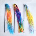 thumbnail image 2 of Cat Teaser Toy Interactive - Colorful Tassel Kitten Teasing Stick Cat Wand Toy, 2 of 6