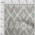 thumbnail image 1 of oneOone Cotton Poplin Fabric Geometric Ikat Printed Craft Fabric BTY 56 Inch Wide, 1 of 1