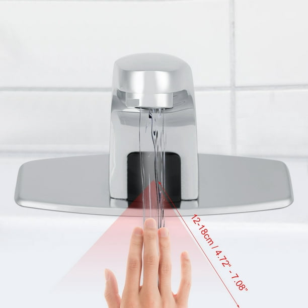 Alliage de zinc capteur infrarouge automatique cuisine lavabo