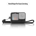 thumbnail image 4 of Action Camera Cage Silicone Protective Case Photography Accessory with Lens Cover Hand Rope Replacement for GoPro Hero 9 Black GoPro Hero 10, 4 of 9