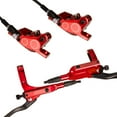 thumbnail image 4 of 4-Pistons Hydraulic Disc Brake Set Aluminum Alloy For Road Bike Mountain Bike, 4 of 10
