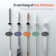 thumbnail image 1 of ruzhgo Household mop clip without punching wall mounted blue, 1 of 9