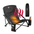 thumbnail image 2 of The Hot Seat, Heated Lightweight Folding Low Beach Chair, 2 Zipper Pockets, Heats up to 115 Degrees- 2 Pack, 2 of 5