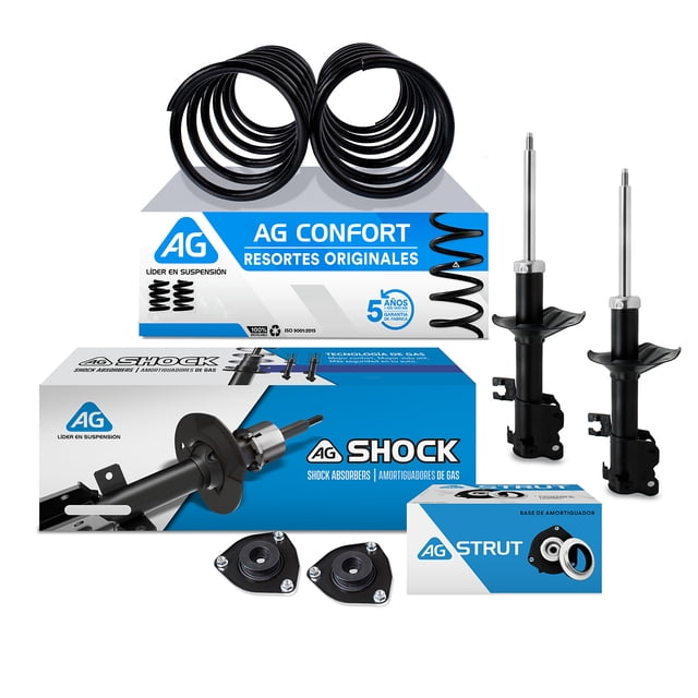 Kit Original AG para Auto Delanteros para Nissan Tsuru 1992 a 2017 4 Piezas Nuevos
