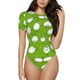 thumbnail image 1 of Balery Funny Sheep Doing Yoga Body de cuello redondo de manga corta para mujer Tops de manga corta Tops básicos-Small, 1 of 7