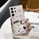 thumbnail image 3 of Bonita funda magnética con carga inalámbrica Magsafe para Samsung Galaxy S 24 23 22 Puls Ultra Hard Cover con Snoopy Charlie Brown, 3 of 5