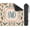 U00046617, variant on Personalized Mahjong Mat for Table 31.5" Square, Non-Slip Noise Reducing Rubber Game Mat with Rules, Pink Orange Folk Floral Model, Great Gift for Mahjong Enthusiasts