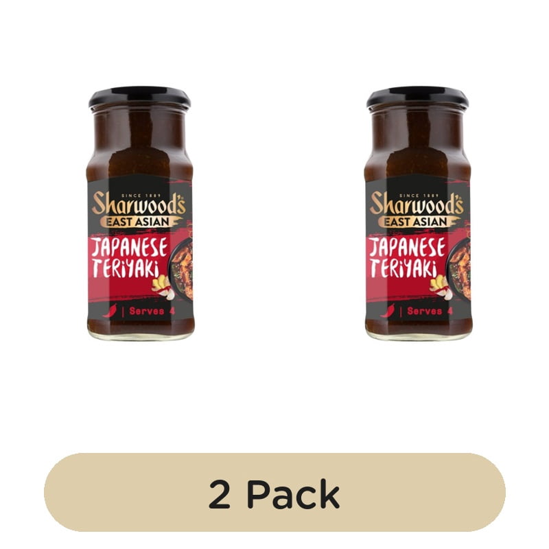 Sharwood's Japanese Teriyaki Cooking Sauce 420g, British Import (Pack of 2)