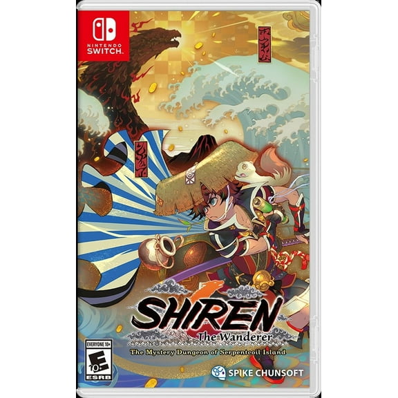 Shiren the Wanderer: The Mystery Dungeon of Serpentcoil Island, Nintendo Switch