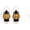 2PC, variant on Halloween Party Decorations Mini Lantern Decorative with Flickering LED Candle, 4.9 Inch Small Western Lantern for Table Centerpiece, Halloween Pumpkin Lantern Decor Fall Decor Light Decorations