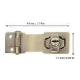 Hasp Lock Door Locks Door Lock Latch Latch Lock Keyed Lock Sliding