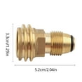 thumbnail image 2 of Portable Propane Adapter for Camping Stoves - North Bottle Converter - Outdoor Cylinder Transfer Connector for Efficient Fuel Transportation, 2 of 8