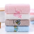 thumbnail image 5 of Cheers.US 3 Pcs Baby Washcloths - Soft Absorbent Bamboo Towel - Newborn Bath Face Towel - Natural Baby Wipes for Delicate Skin - Baby Registry as Shower for Newborns, Infants and Toddlers, 5 of 7